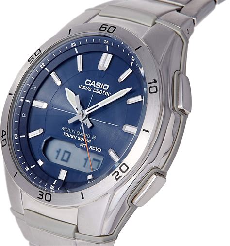 Casio Wave Ceptor Herren Armbanduhr Wva M D Aer Amazon De Fashion