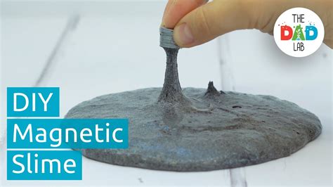 How To Make Magnetic Slime Youtube