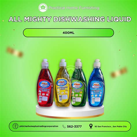 Phf All Mighty Dishwashing Liquid Ml Shopee Philippines