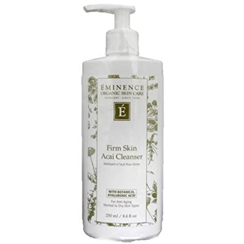 Eminence Organic Firm Skin Acai Cleanser 8 4 Ounce Skin Cleanser