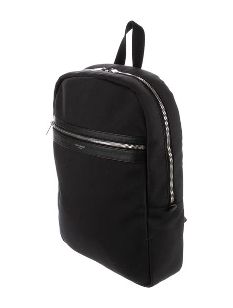 Saint Laurent Laptop City Backpack Black Backpacks Bags Snt