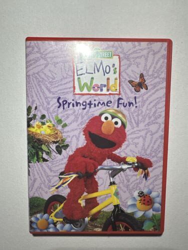 Sesame Street Elmo S World Springtime Fun Dvd 74645418193 Ebay