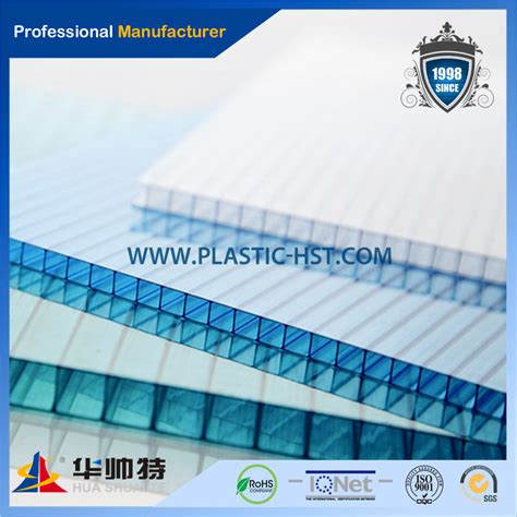 Lexan Raw Material Pc Hollow Sheet Hst China Pc Hollow Sheet