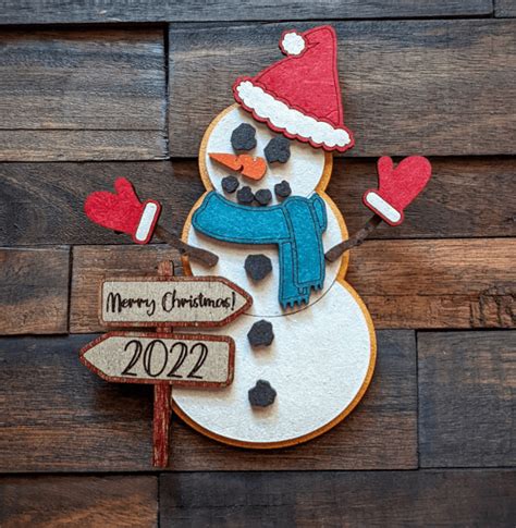 Snowman DIY kit – Blue Bonnet Studios