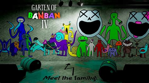 Garten Of BanBan 4 ALL NEW BOSSES ENDING Chapter 2 YouTube