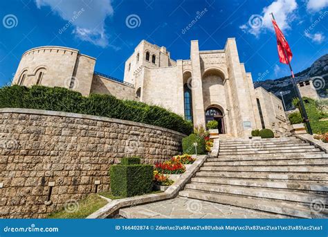 Kruje Castle - Kruje, Albania Stock Photo - Image of arch, balkan ...