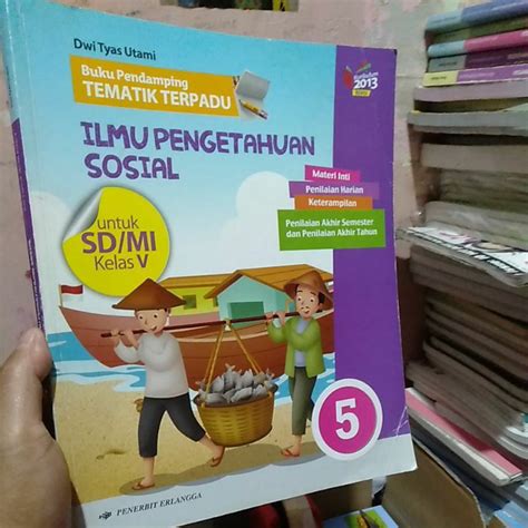 Jual Buku Pendamping Tematik Terpadu Kls Sd Bekas Original Shopee