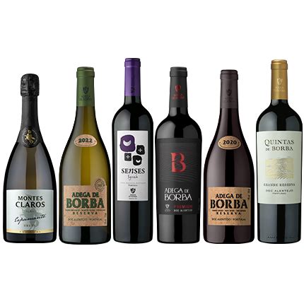 Pack Vinhos Brancos Vinhos Tintos Adega De Borba