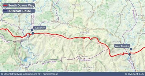 South Downs Way | Maps & Routes - TMBtent