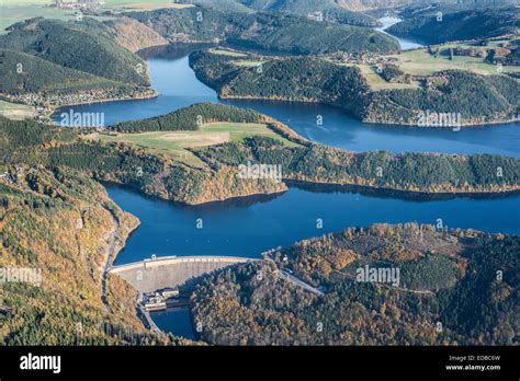 Luftaufnahme Hohenwartetalsperre Stausee 1936 42 Teil Der 80 Km