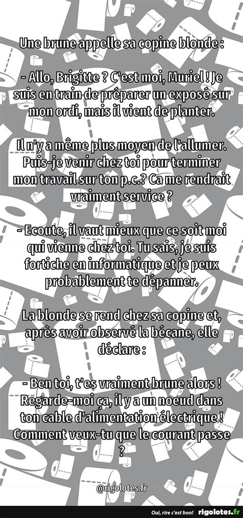 Une Brune Appelle Sa Copine Blonde Blagues Et Les Meilleures Images