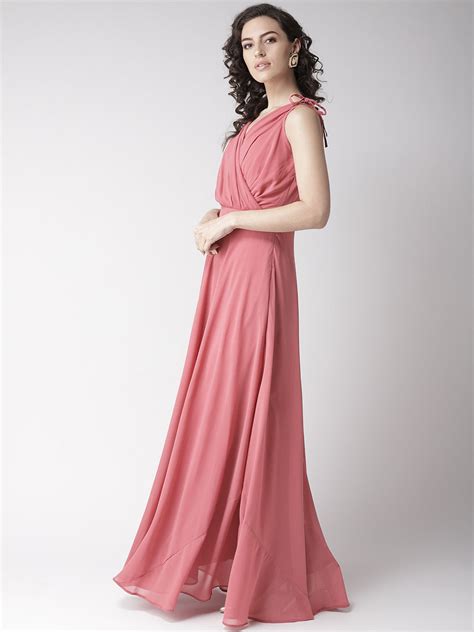 Twenty Dresses By Nykaa Fashion Ready For The Royals Pink Maxi Dress S