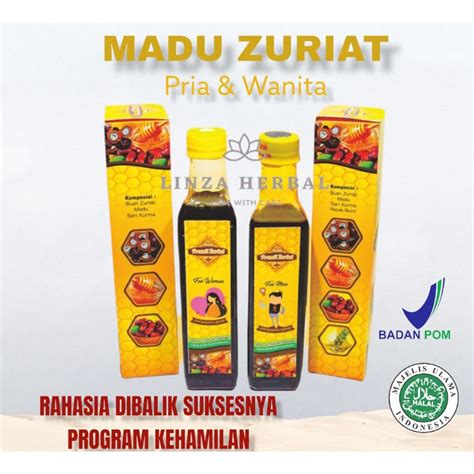 Jual Paket Madu Zuriat Promil Penyubur Kandungan Shopee Indonesia