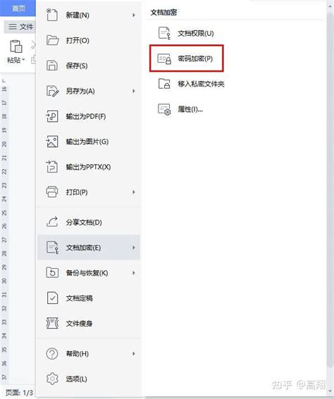 Wps文件如何设置文档加密 知乎
