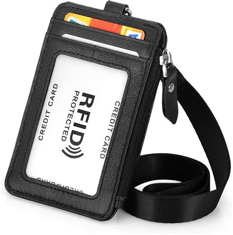 Amazon ELV Badge Holder ID Badge Card Holder Wallet With 5 Card