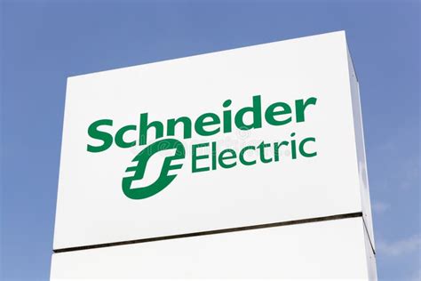 Logotipo De Schneider Electric En Un Panel Foto De Archivo Editorial Imagen De Fabricante