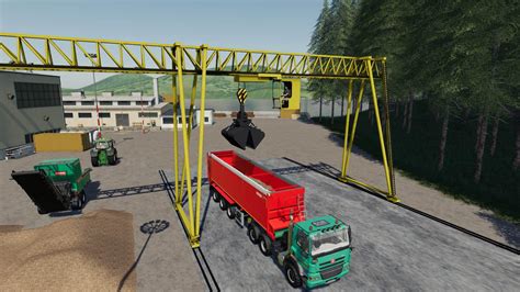 FS19 Wood Crane v1.1.0.0 - Farming Simulator 2025 mod, LS 2025 mod / FS ...