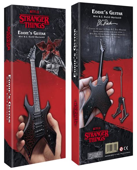 Stranger Things “Eddie’s” Limited-Edition Replica Mini Guitar - B.C. Rich