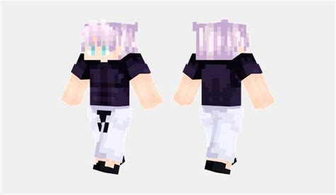 Satoru Gojo Skin Para Minecraft Minecrafteo