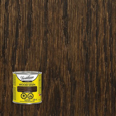 Varathane Classic Penetrating Oil Based Wood Stain In Jacobean 236 Ml The Home Depot Canada