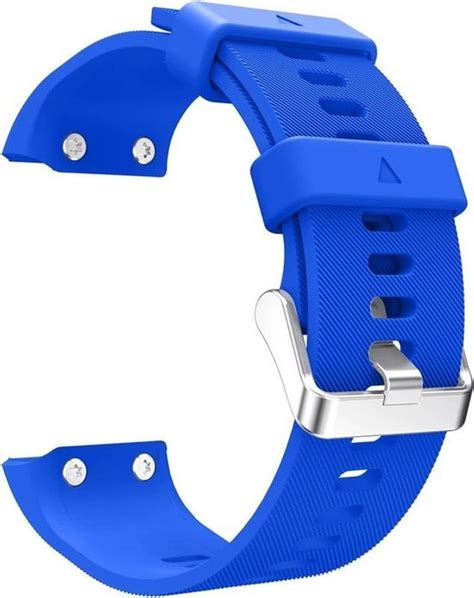 Siliconen Horlogebandje Voor De Garmin Forerunner Blauw Bol