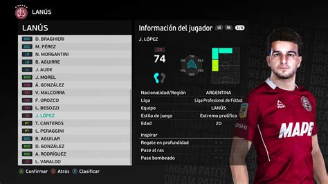 Centrij Pes on Twitter José Flaco Lopez Lanus face pes 2021 https