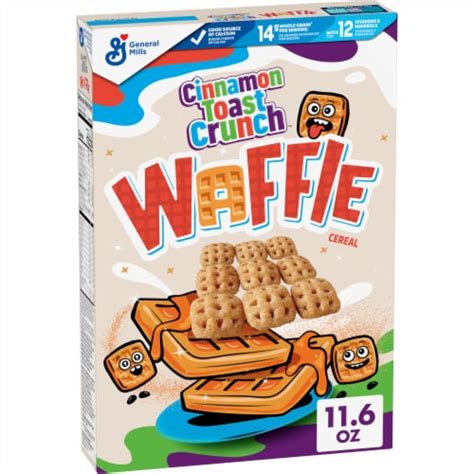 General Mills Cinnamon Toast Crunch Waffle Cereal 11 6 Oz Kroger