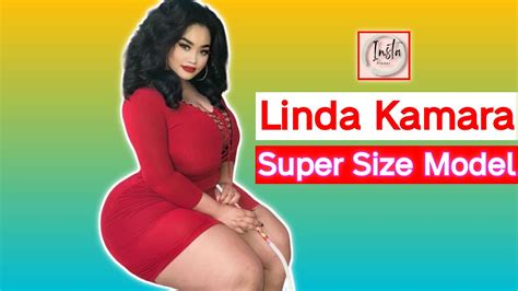 Linda Kamara Liberian Lebanese Gorgeous Curvy Plus Size Model