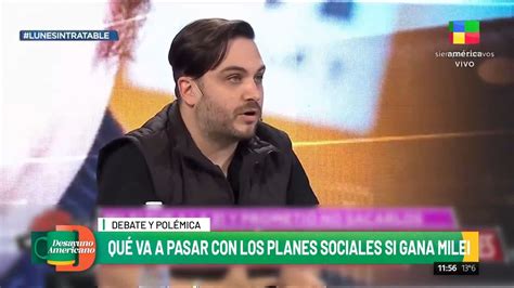 Planes sociales en el centro del debate político RAMIRO MARRA en