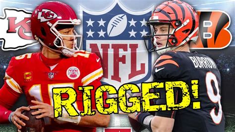 Rigged NFL Bengals Vs Chiefs AFC Championship YouTube