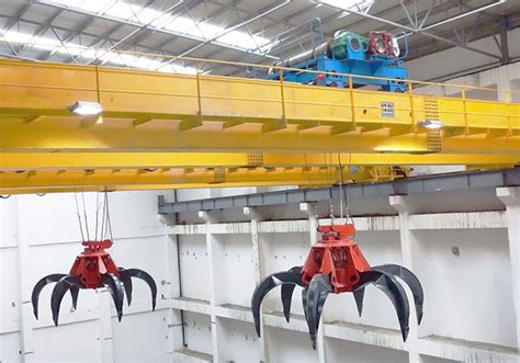 High Quality Log Grab Bucket Overhead Travelling Crane Eot Crane