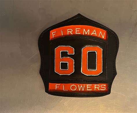 Custom Fire Helmet Shield - Etsy