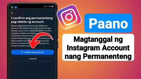 Paano Magtanggal Ng Instagram Account Nang Permanenteng 2024 Update