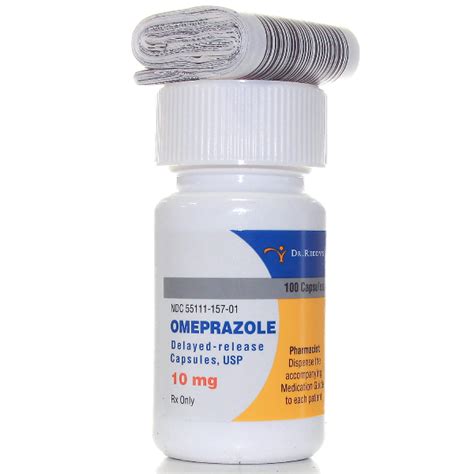 Omeprazole Dr 10mg 100 Capsules