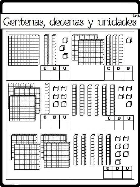 Pin De Lesly Urbieta En Ro De Primaria Decenas Y Unidades Centenas