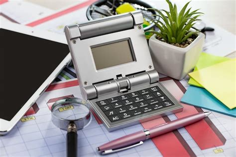 Premium Photo | Office accessories for business management