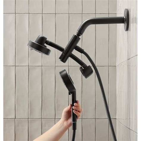 KOHLER Awaken Matte Black 6-in Built-In Shower Faucet System K-23218-BL ...