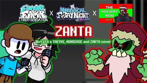 ZANTA But Its A TAEYAI NONSENSE And ZANTA Cover FNF Vs Nonsense X