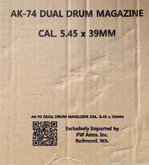 Kci Usa Magazine X Round Drum For Ak Rifle Magazines