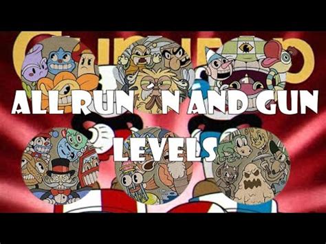 Cuphead All Run N Gun Levels YouTube