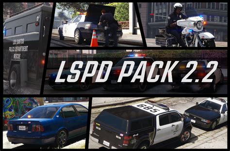 LSPD Pack Lore Friendly GTA5 Mods