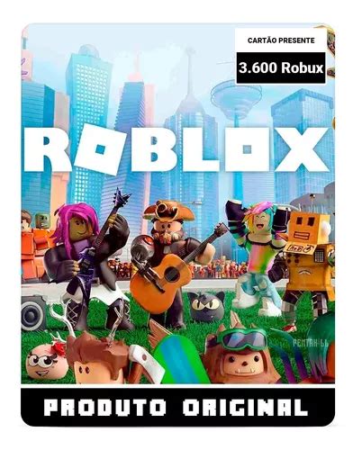 Cart O Roblox Robux Cr Dito De Robux Digital Parcelamento