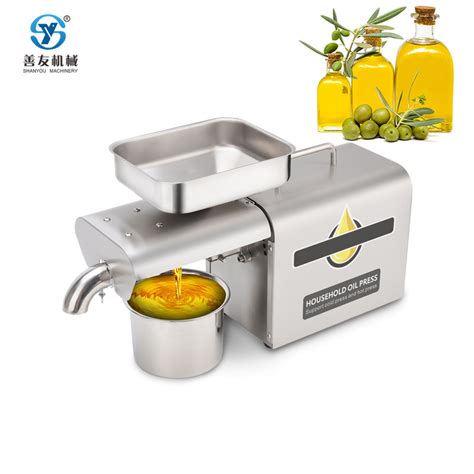 Small Scale Automatic Sunflower Soybean Peanut Oil Press Coconut Oil