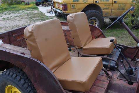 Diy Seat Covers And Cushions For The Willys Jeep