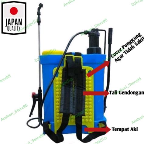 Jual SPRAYER ELEKTRIK DISINFEKTAN ALAT SEMPROT TANAMAN HAMA 16 Liter