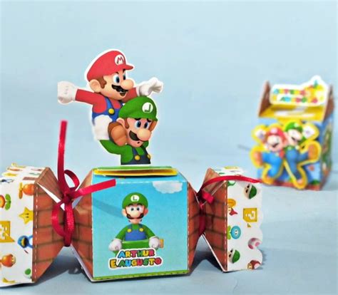 Caixa Bala Super Mario Bros Pecas Elo Produtos Especiais