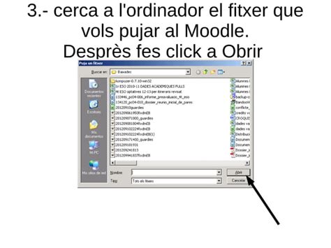 Tutorial Sobre Pujada De Fitxers Al Moodle PPT