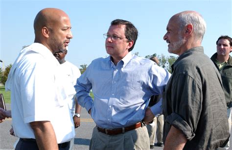 Ray Nagin, Michael Brown, and Michael Chertoff meet after Hurricane Katrina - 64 Parishes