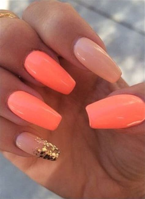 Stunning Coral Nail Art Designs