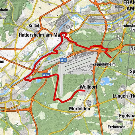 Kelsterbach Schleife Hugenotten Und Waldenserpfad Bergfex